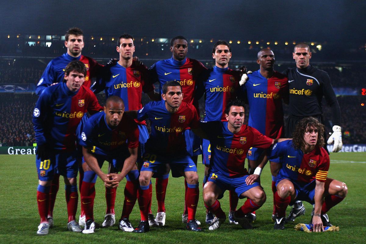 Download this Barcelona Lyon Uefa Chandions League picture